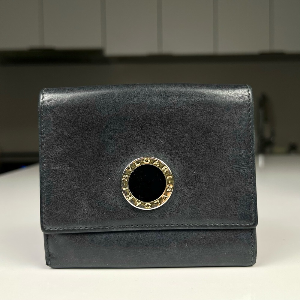 Bulgari Leather Wallet